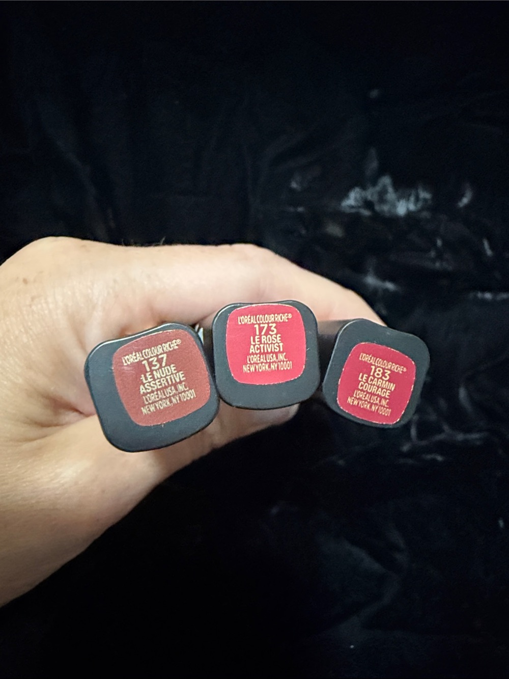 L'Oréal Colour Riche Lipstick Trio - Pink / Rose / Coral Shades